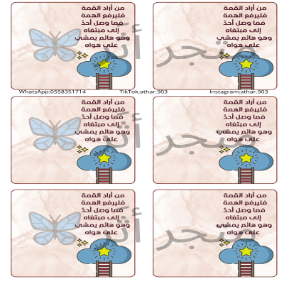 ثيم توزيعات للاختبارات 